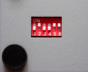 Dip switch positions